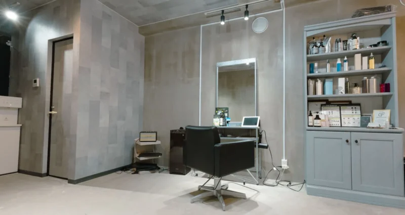 美容室セット面